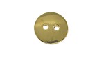 BUTTON METAL 2 HOLES GOLD
