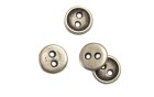 BUTTON METAL WITH TWO HOLES SILVER BLACK