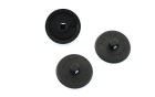 COVERED BUTTON FOR COVER CLOTHED BUTTONS PLASTIC Κ BLACK