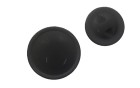 BUTTON WITH FRENCH SEW BLACK