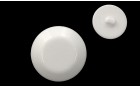 BUTTON WITH SHANK - FOOT WHITE