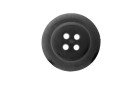 BUTTON GALALITH 4 HOLES BLACK