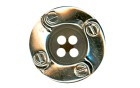 BUTTON METAL WITH POLYESTER 4 HOLES NICKEL