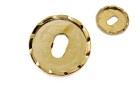 BASE RING PLATED FOR BUTTON GOLD