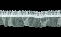 LACE NYLON ELASTIC WITH TULLE