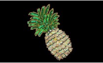 MOTIF WITH SEQUIN BEADS PINEAPPLE