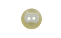 BUTTON POLYESTER TRANSPARENT WITH WHITE