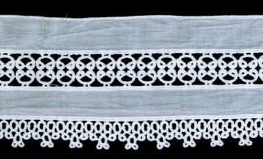 LACE GUIPURE WITH EMBROIDERY COTTON