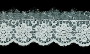 LACE ORGANZA WITH RAYON