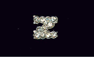 LETTER DECORATIVE STRAINED WITH STRASS