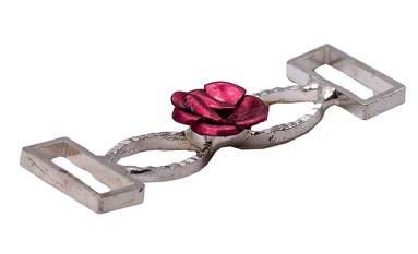 CONSTRUCTION CHAIN WITH METAL FLOWER