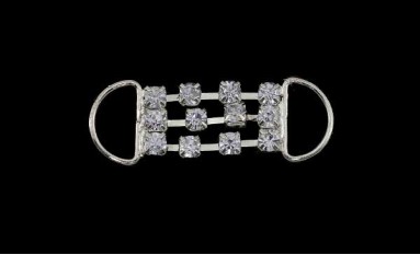 CLASP WITH CRYSTAL STRASS