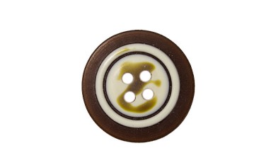 BUTTON POLYESTER TWO COLOR 4 HOLES
