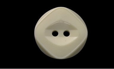 BUTTON POLYESTER THICK 2 HOLES
