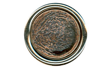 BUTTON SILVER BRONZE WITH SHANK - FOOT