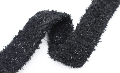 TAPE KNIT WITH ELASTICITY WITH METAL YARN