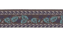 JACQUARD TAPE WEAVING WITH DESIGN
