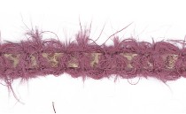 TRIMMING MOHAIR WITH TAPE SNAKE