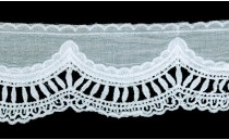 LACE COTTON WITH EMBROIDERY COTTON
