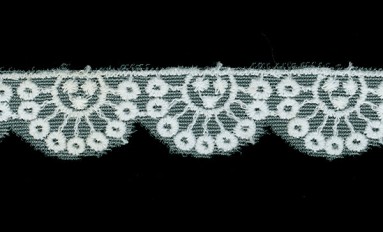 LACE ORGANZA WITH COTTON