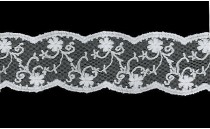 LACE TULLE EMBROIDERY COTTON
