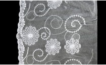 LACE TULLE EMBROIDERY COTTON