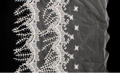 LACE ORGANZA EMBROIDERY WITH RELAX