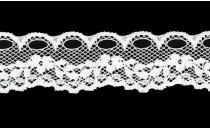 LACE ELASTIC WHITE WITH HOLES