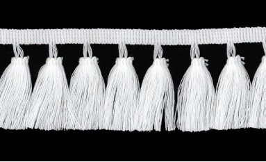 FRINGE POLYESTER WITH TASSELS