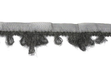 FRINGE MOHAIR WITH ORGANZA