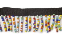 TWILL TAPE WITH BEADS COLOR