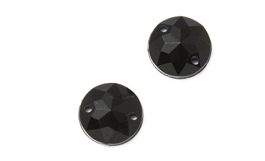 STONE SEWING ROUND ANGLES BLACK