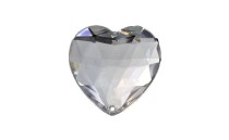 STONE SEWING HEART ANGLES WHITE CRYSTAL
