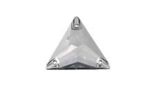 STONE SEWING TRIANGLE WHITE CRYSTAL