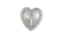STONE HEART WITH STRASS