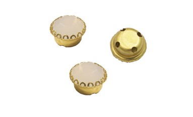 ROUND SETTING FLOWER GOLD PRESSED