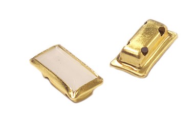 OBLONG SETTING GOLD PRESSED