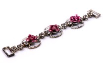 CONSTRUCTION CHAIN WITH STRASS FLOWER