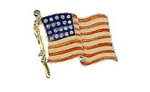 PIN FLAG USA