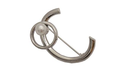PIN DECORATIVE METAL WITH PEARL
