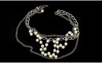 DECORATIVE BELT WITH PEARLS