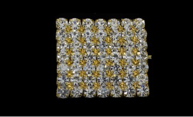DECORATIVE NAILHEADS WITH CRYSTAL STRASS