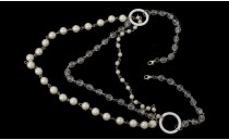 DECORATIVE HANGING WITH BEADS  PEARLS WITH CLIP