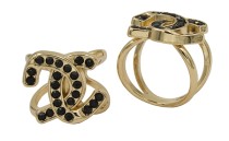 RING FOR ΦΟΥΛΑΡΙ METAL WITH STRASS