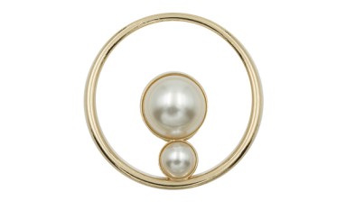 RING METAL WITH PEARLS