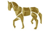DECORATIVE SEWING HORSE TO ΚΟΜΜΑΤΙΑ