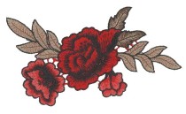 MOTIF EMBROIDERY FLOWER