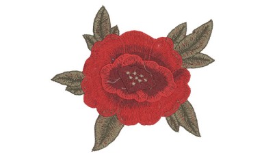 MOTIF EMBROIDERY FLOWER