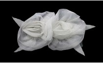 MOTIF FLOWER TO TULLE WITH ORGANZA
