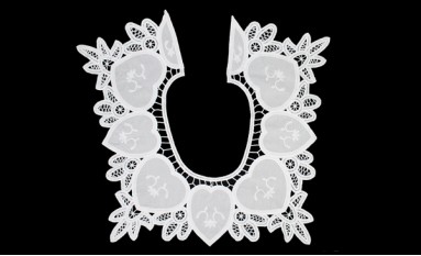 COLLAR EMBROIDERY COTTON LACE